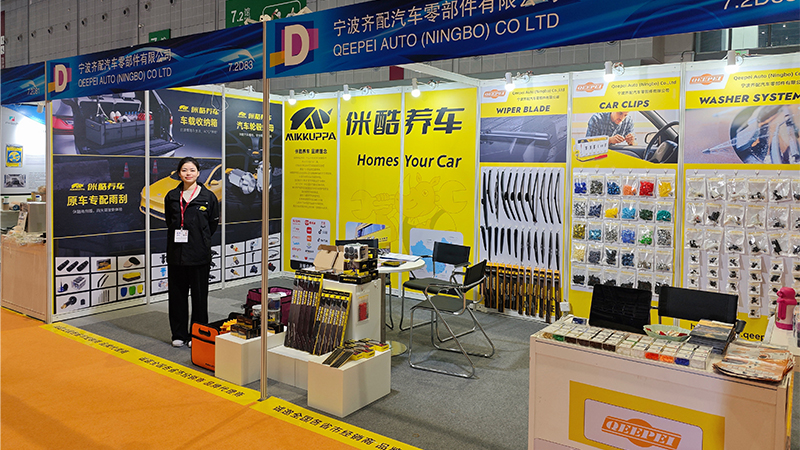 „Qeepei“ komandos pasiėmimas iš „Automechanika Shanghai 2024“